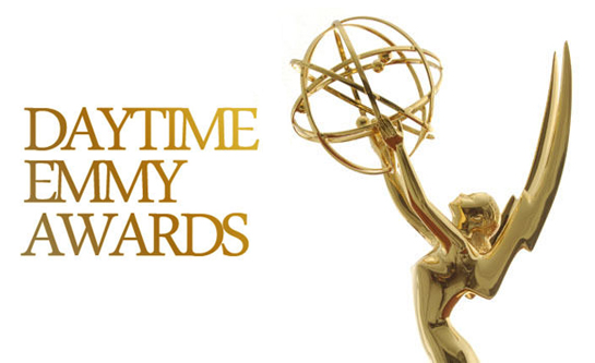 Deidre presents at the Daytime Emmys