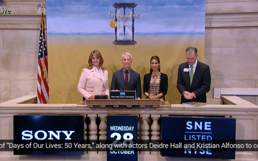 Deidre, Greg & Kristian ring the Opening Bell at the New York Stock Exchange!!