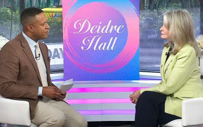 Deidre Hall Slaps Craig Melvin During Live Interview on the Today Show